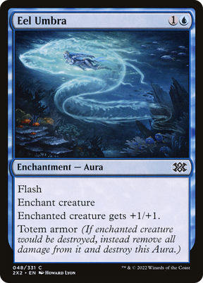Magic: The Gathering - Eel Umbra - Double Masters 2022