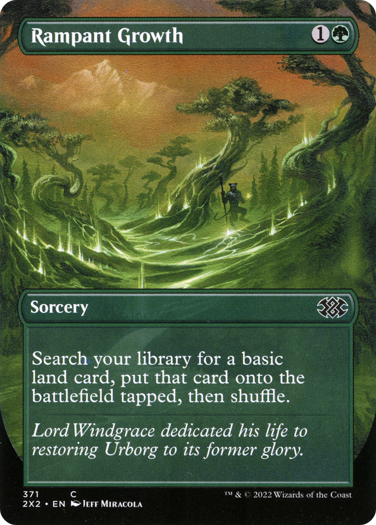 Magic: The Gathering - Rampant Growth - Double Masters 2022