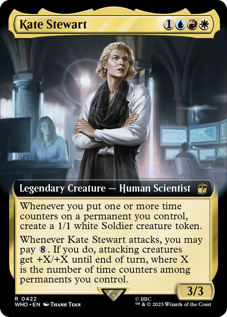 Magic: The Gathering - Kate Stewart Foil - Doctor Who