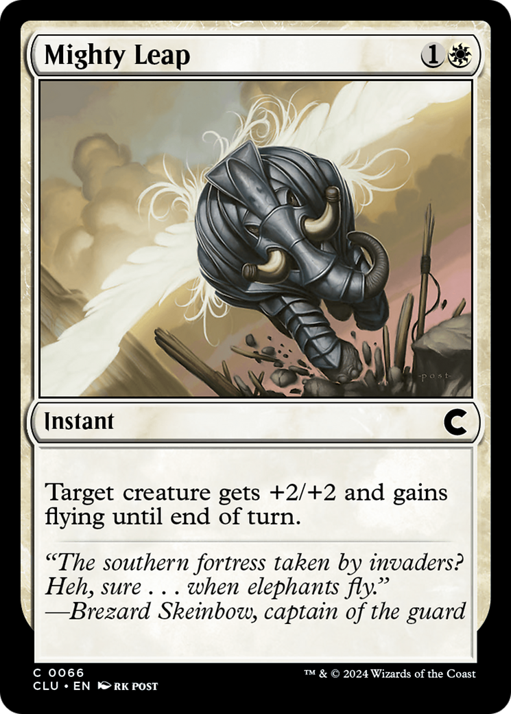 Magic: The Gathering - Mighty Leap - Ravnica: Clue Edition