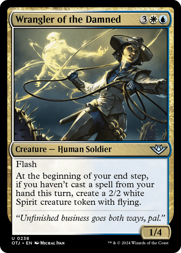 Magic: The Gathering - Wrangler of the Damned Foil - Outlaws of Thunder Junction