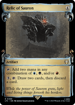 Magic: The Gathering - Relic of Sauron Foil - Tales of Middle-earth Commander