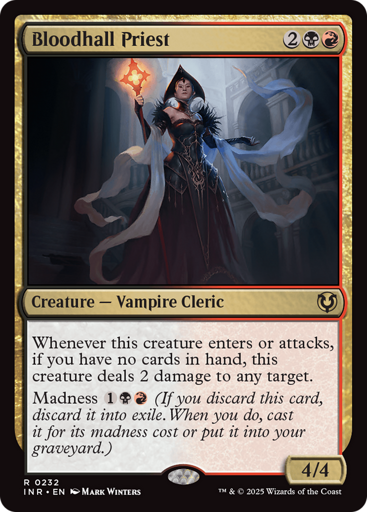 Magic: The Gathering - Bloodhall Priest - Innistrad Remastered