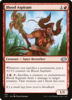 Magic: The Gathering - Blood Aspirant - Jumpstart 2022