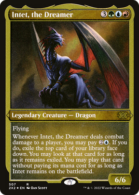 Magic: The Gathering - Intet, the Dreamer Foil - Double Masters 2022