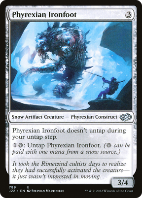 Magic: The Gathering - Phyrexian Ironfoot - Jumpstart 2022