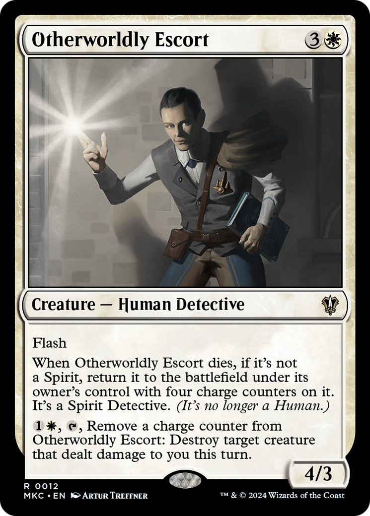 Magic: The Gathering - Otherworldly Escort - Murders at Karlov Manor Commander
