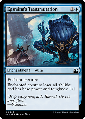 Magic: The Gathering - Kasmina's Transmutation Foil - Ravnica Remastered