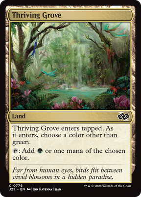 Magic: The Gathering - Thriving Grove - Foundations Jumpstart