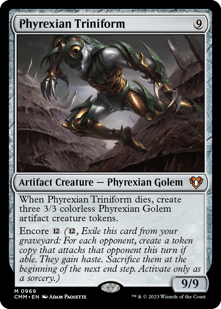 Magic: The Gathering - Phyrexian Triniform - Commander Masters