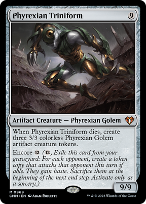 Magic: The Gathering - Phyrexian Triniform - Commander Masters