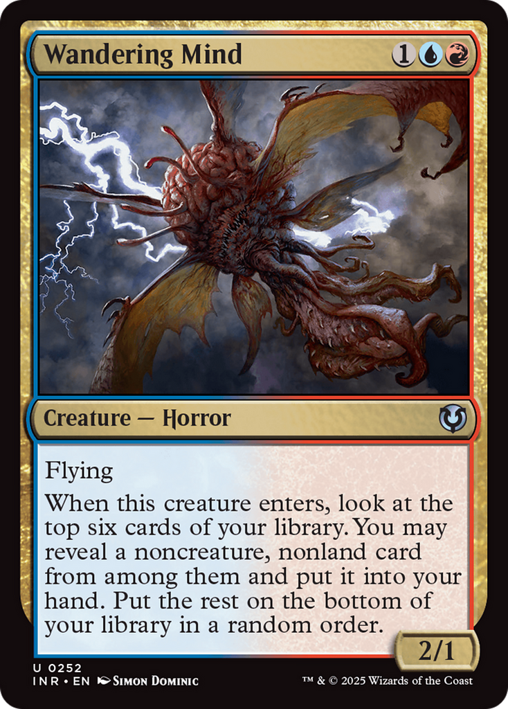 Magic: The Gathering - Wandering Mind Foil - Innistrad Remastered