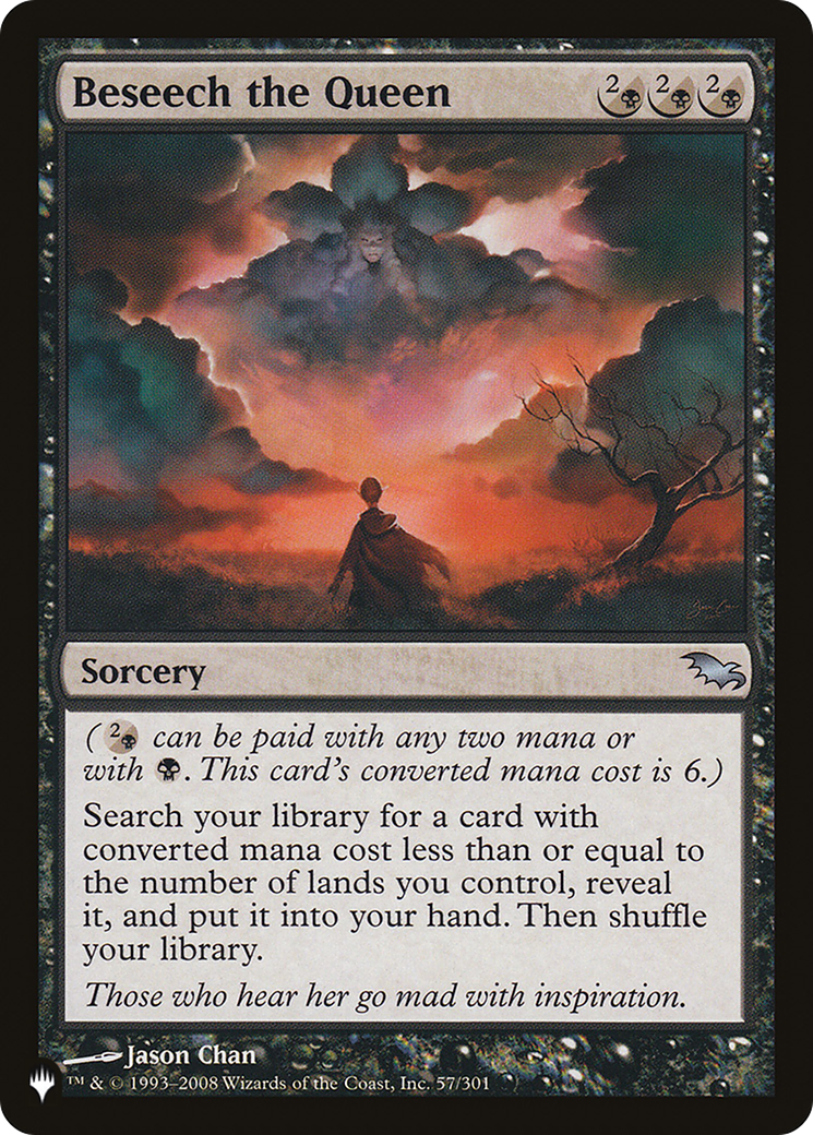 Magic: The Gathering - Beseech the Queen - The List