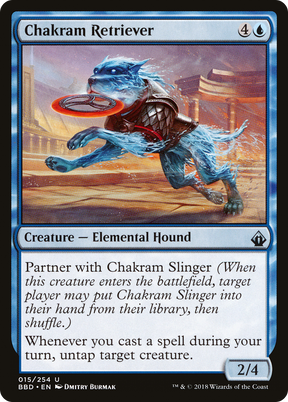 Magic: The Gathering - Chakram Retriever Foil - Battlebond