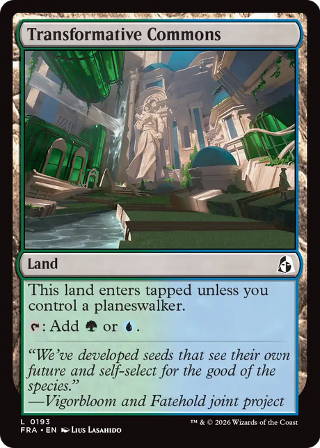 Magic: The Gathering - Transformative Commons - Reality Fracture