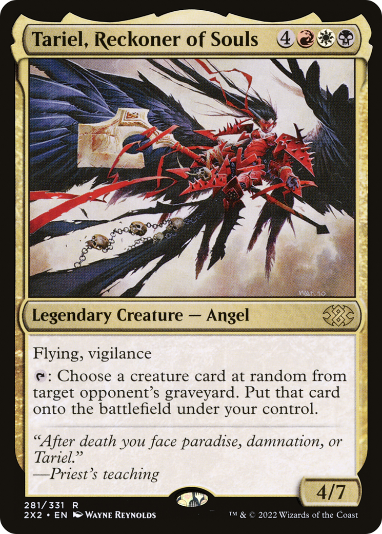 Magic: The Gathering - Tariel, Reckoner of Souls Foil - Double Masters 2022