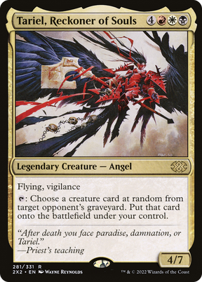 Magic: The Gathering - Tariel, Reckoner of Souls Foil - Double Masters 2022