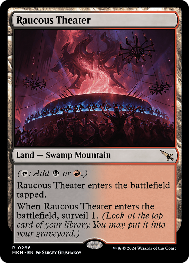 Magic: The Gathering - Raucous Theater Foil - Murders at Karlov Manor