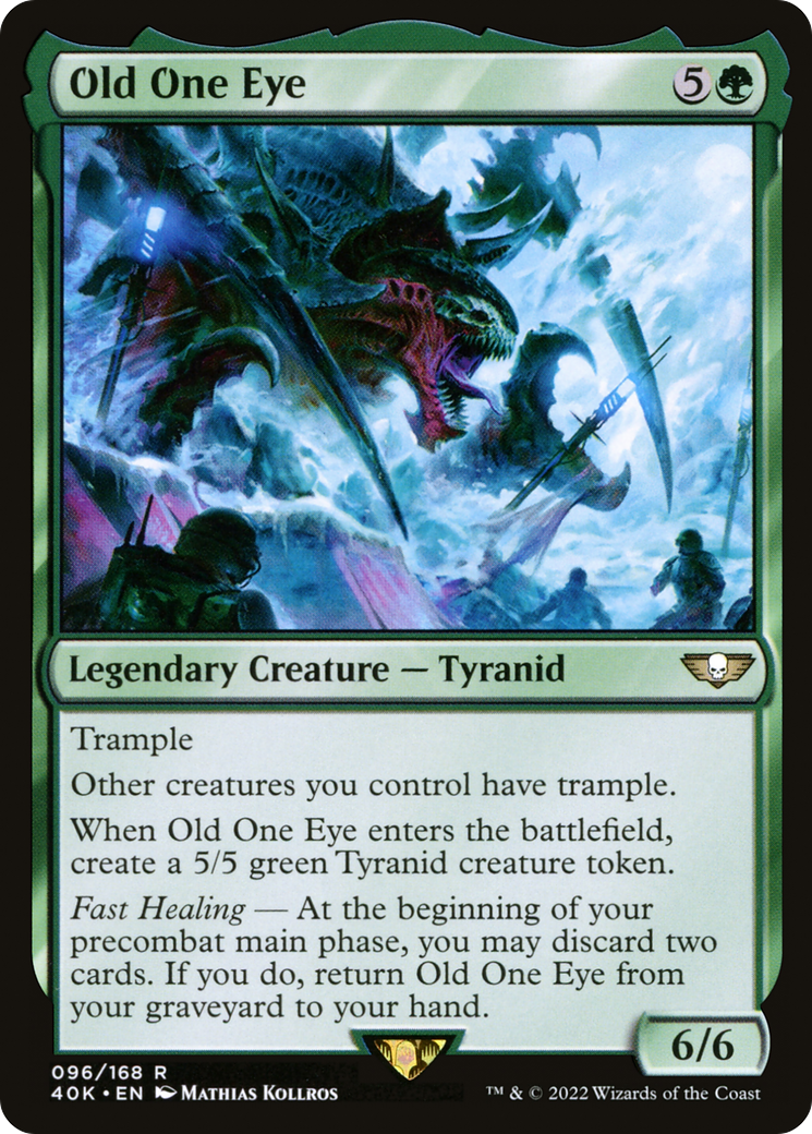 Magic: The Gathering - Old One Eye - Warhammer 40000 Commander