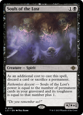 Magic: The Gathering - Souls of the Lost Foil - The Lost Caverns of Ixalan