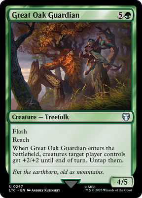 Magic: The Gathering - Great Oak Guardian - Tales of Middle-earth Commander