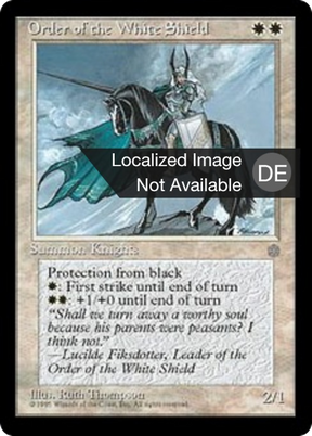 Magic: The Gathering - Orden des Weißen Schildes - Ice Age