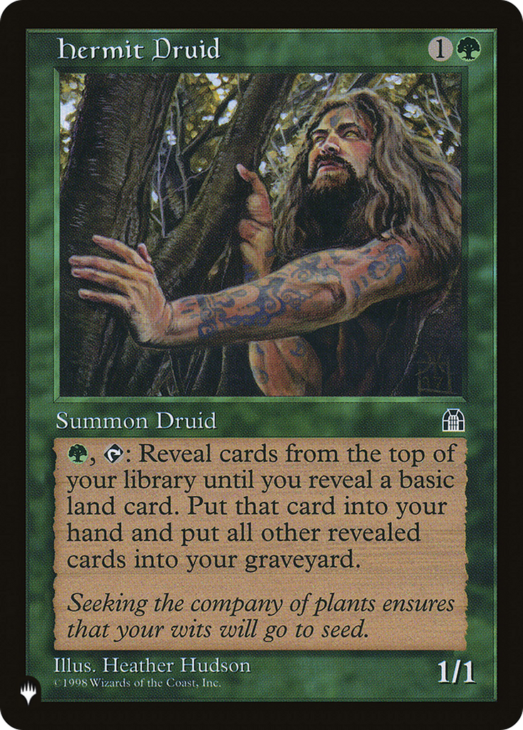 Magic: The Gathering - Hermit Druid - The List