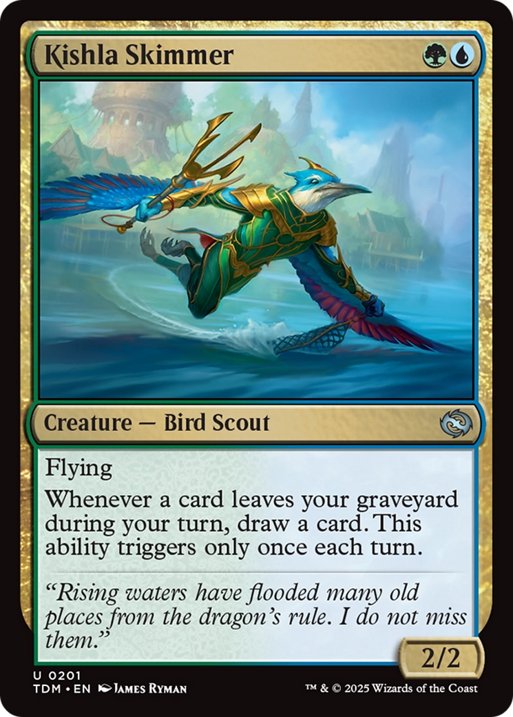 Magic: The Gathering - Kishla Skimmer - Tarkir: Dragonstorm