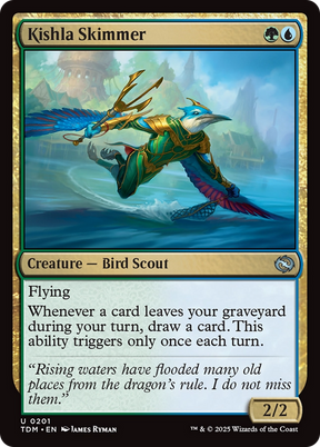 Magic: The Gathering - Kishla Skimmer - Tarkir: Dragonstorm