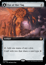 Magic: The Gathering - Eye of Ojer Taq // Apex Observatory Foil - The Lost Caverns of Ixalan Commander