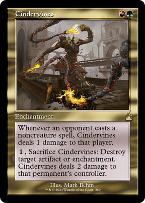 Magic: The Gathering - Cindervines - Ravnica Remastered