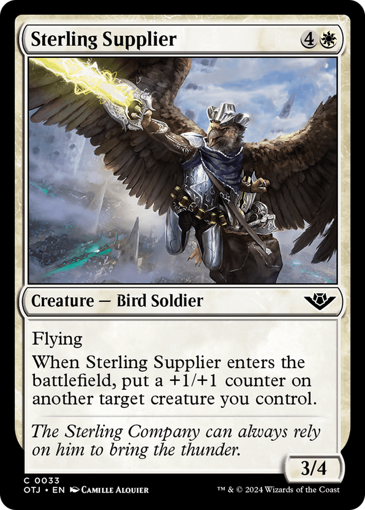 Magic: The Gathering - Sterling Supplier - Outlaws of Thunder Junction