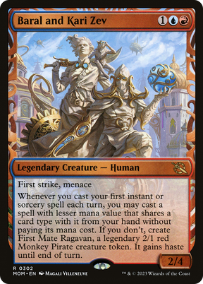 Magic: The Gathering - Baral and Kari Zev - March of the Machine