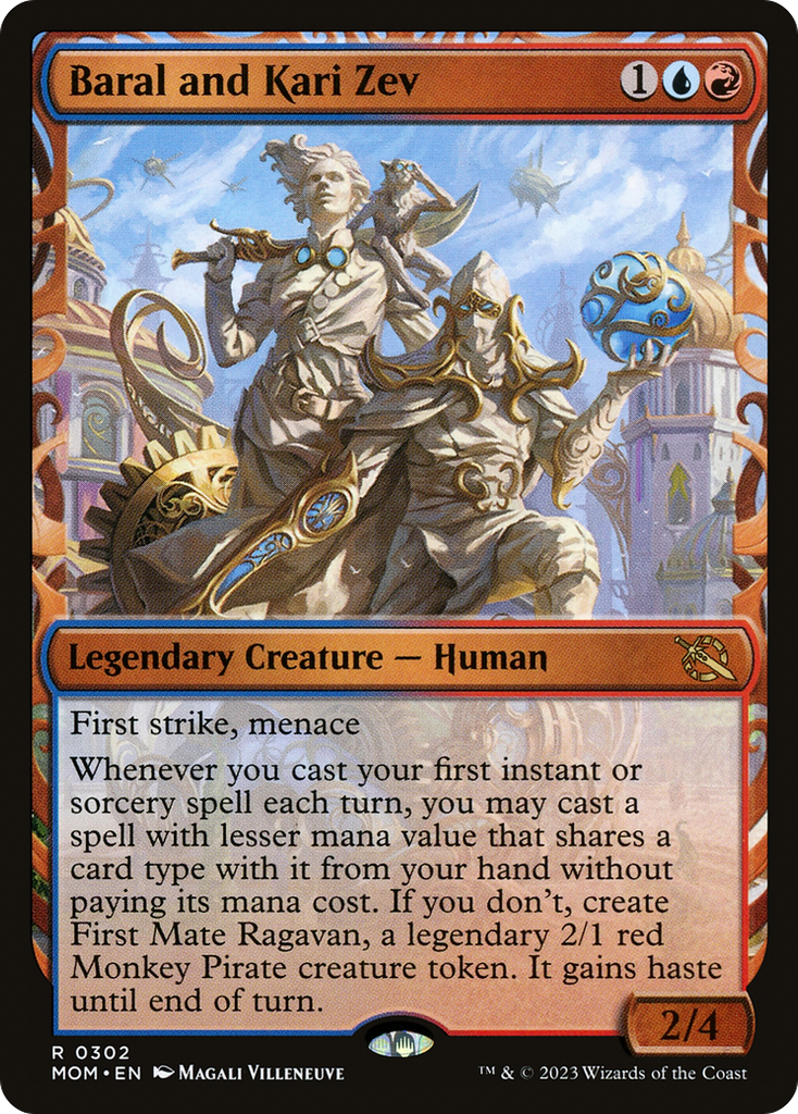 Magic: The Gathering - Baral and Kari Zev Foil - March of the Machine