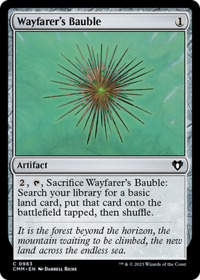 Magic: The Gathering - Wayfarer's Bauble - Commander Masters