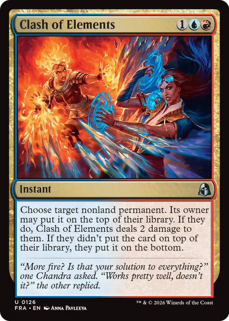 Magic: The Gathering - Clash of Elements Foil - Reality Fracture