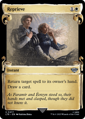 Magic: The Gathering - Reprieve - The Lord of the Rings: Tales of Middle-earth