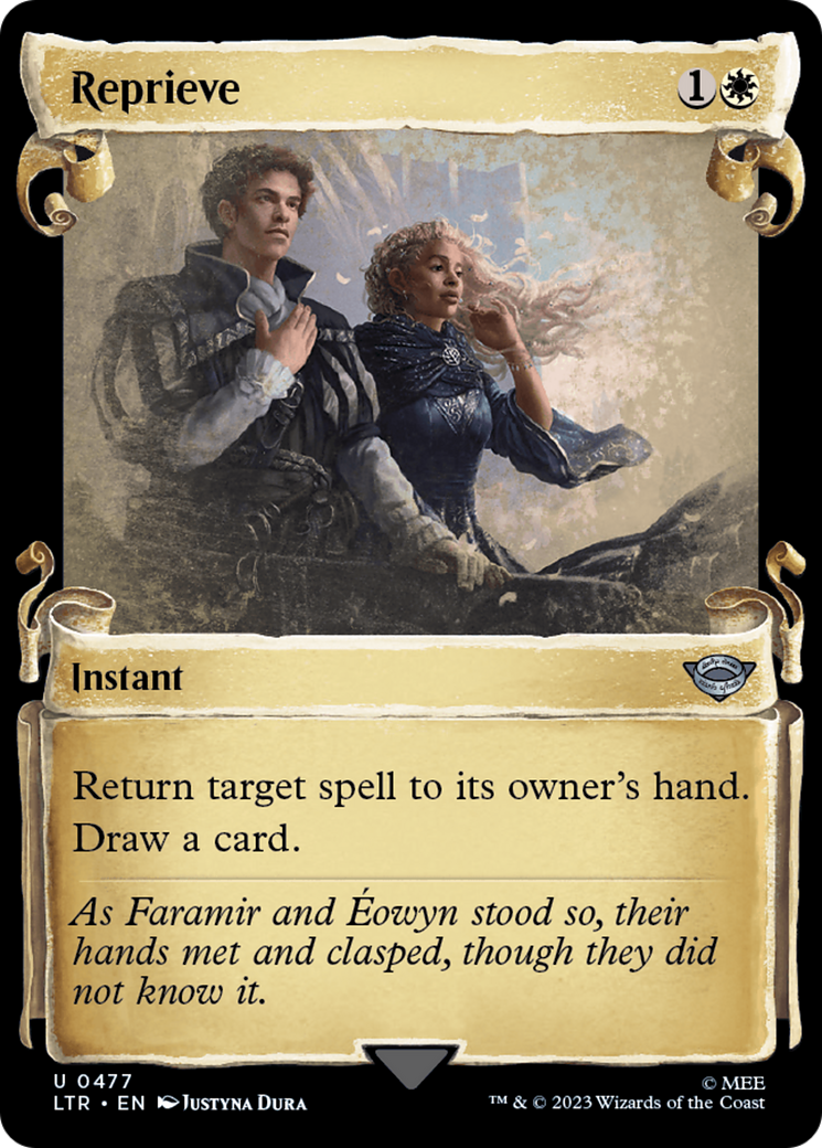 Magic: The Gathering - Reprieve Foil - The Lord of the Rings: Tales of Middle-earth