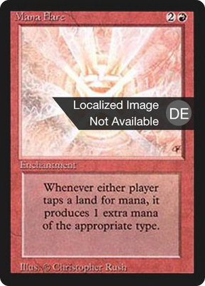 Magic: The Gathering - Manasegen - Foreign Black Border