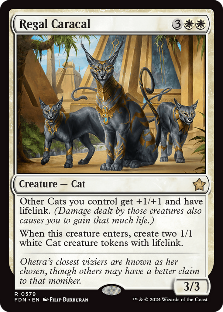 Magic: The Gathering - Regal Caracal - Foundations