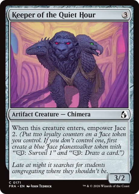 Magic: The Gathering - Keeper of the Quiet Hour Foil - Reality Fracture
