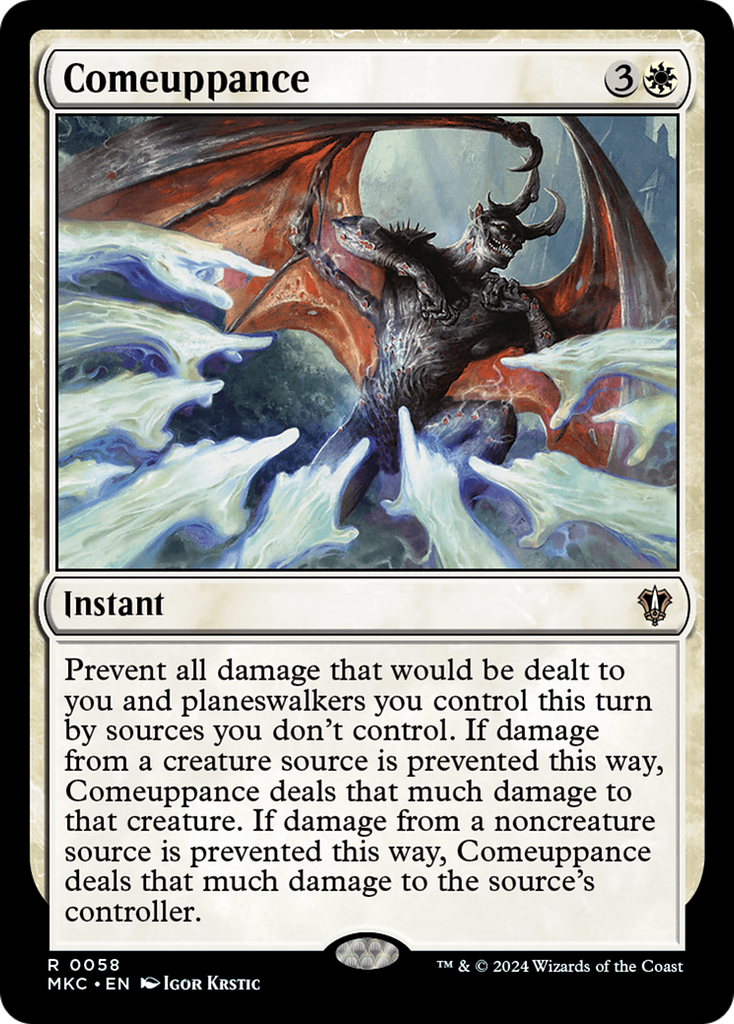 Magic: The Gathering - Comeuppance - Murders at Karlov Manor Commander