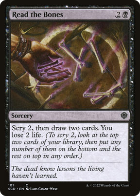 Magic: The Gathering - Read the Bones - Starter Commander Decks