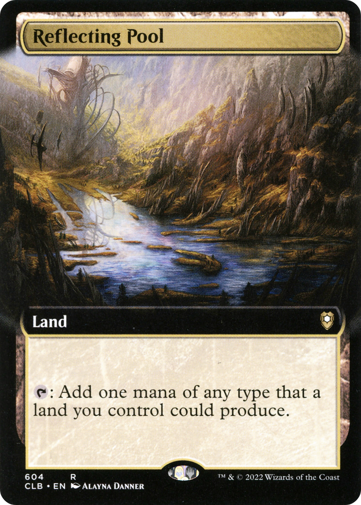 Magic: The Gathering - Reflecting Pool Foil - Commander Legends: Battle for Baldur's Gate