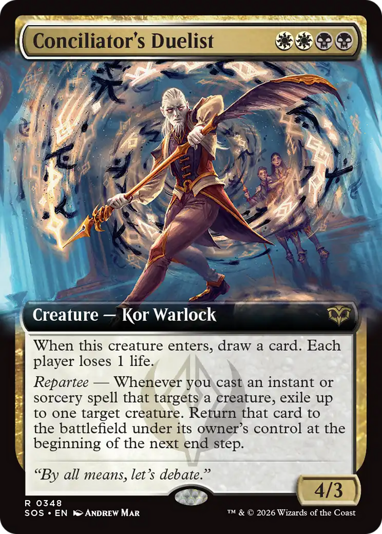 Magic: The Gathering - Conciliator's Duelist - Secrets of Strixhaven