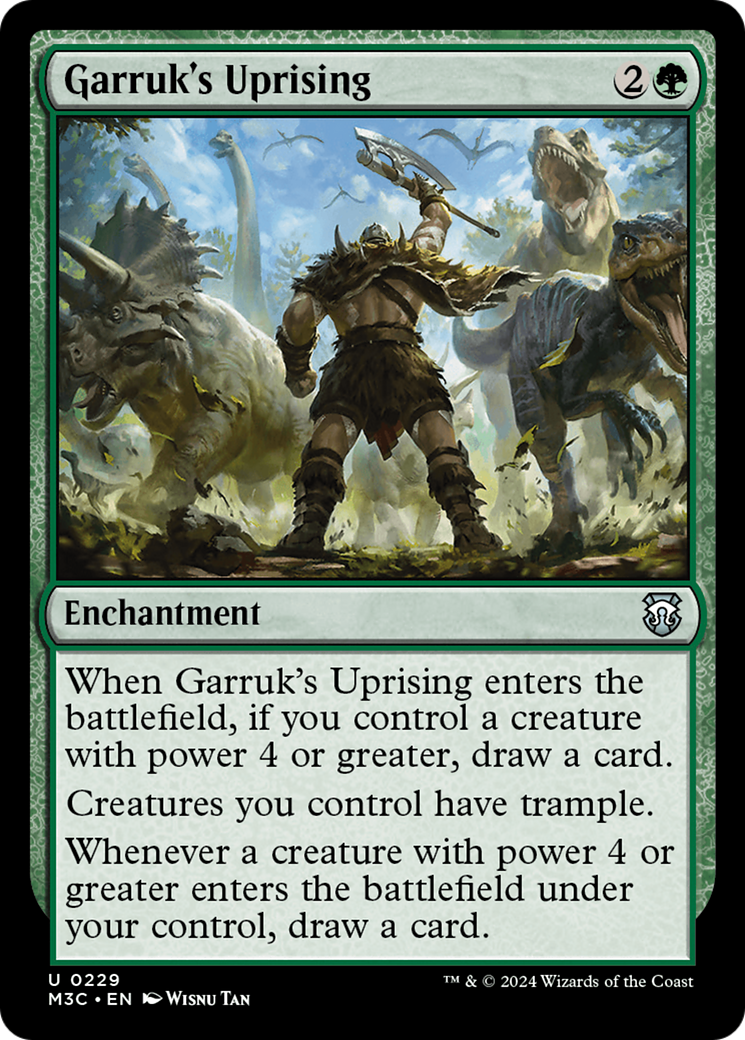 Magic: The Gathering - Garruk's Uprising - Modern Horizons 3 Commander