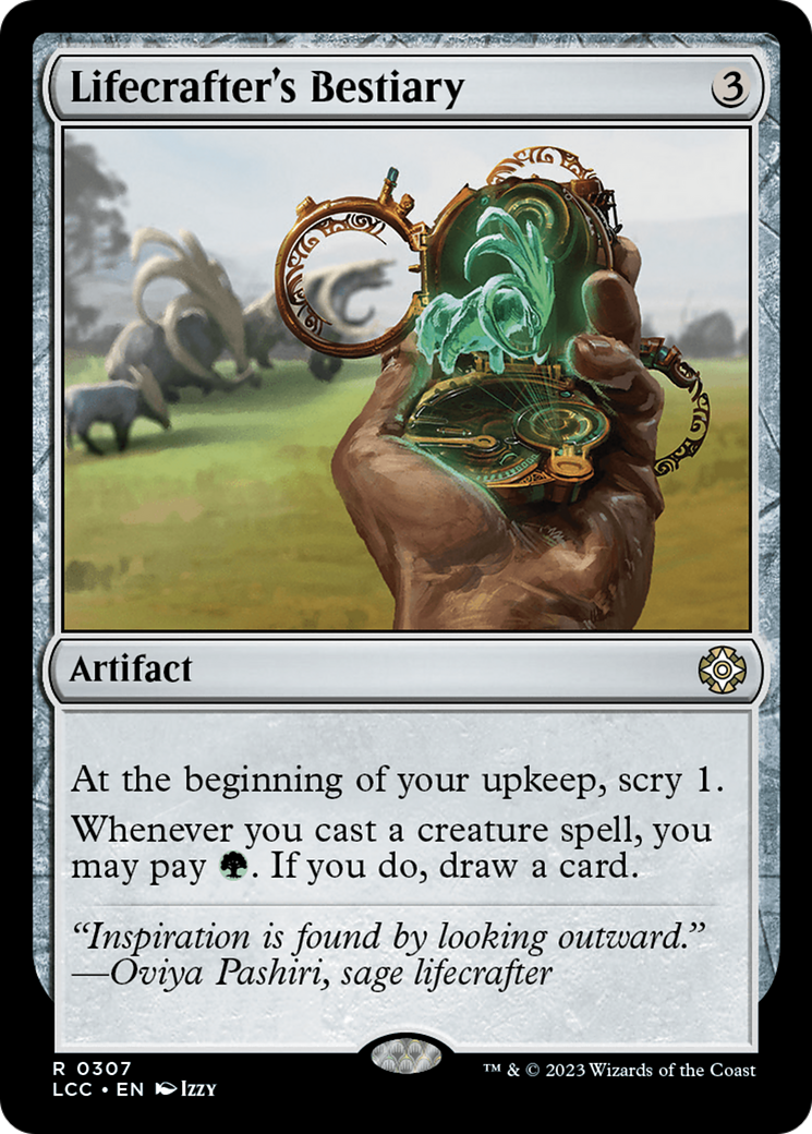 Magic: The Gathering - Lifecrafter's Bestiary - The Lost Caverns of Ixalan Commander