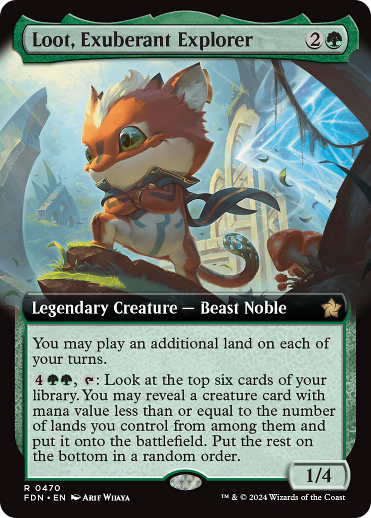 Magic: The Gathering - Loot, Exuberant Explorer - Foundations