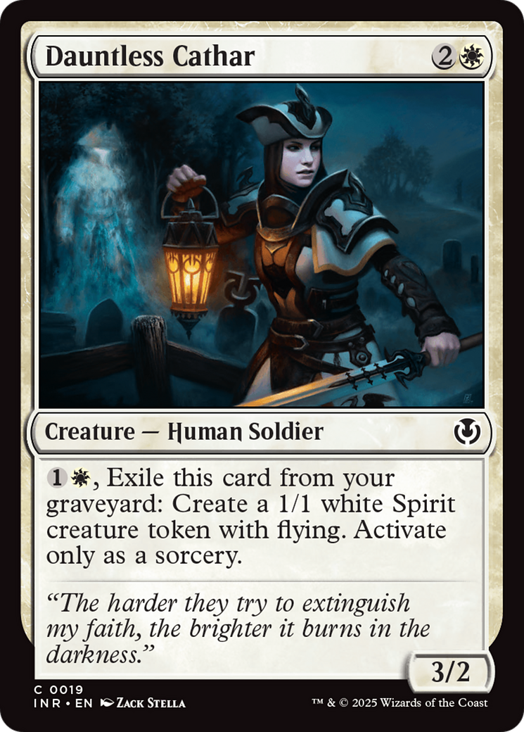 Magic: The Gathering - Dauntless Cathar Foil - Innistrad Remastered