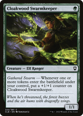 Magic: The Gathering - Cloakwood Swarmkeeper - Commander Legends: Battle for Baldur's Gate